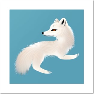 Artic Fox Posters and Art